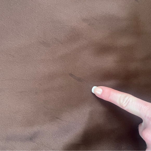 Abercrombie & Fitch Rich Brown Satin Dress - Picture 8 of 9